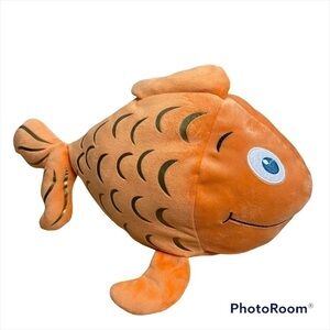 The Fish with the Deep Sea Smile Plush Kohl’s Care Orange Stuffed Animal Toy